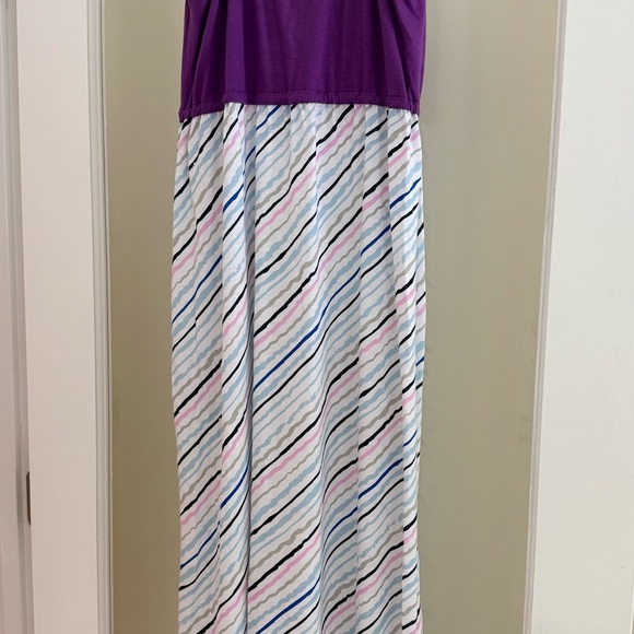 Disney’s Aulani Resort Purple and Multicolor Long Dress - Picture 3 of 4